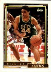Rick Fox #33 Basketball Cards 1992 Topps Gold Prices
