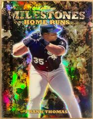 Frank Thomas #M18 Baseball Cards 1999 Finest Milestones Prices