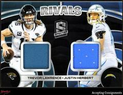 Trevor Lawrence / Justin Herbert #4 Football Cards 2023 Panini Spectra Rivals Prices