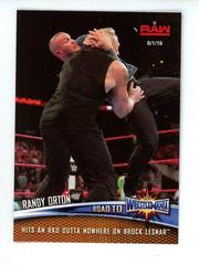 Randy Orton #RTW-5 Wrestling Cards 2017 Topps WWE Road To Wrestlemania 33 Prices