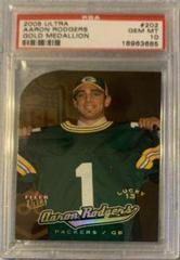 Aaron Rodgers [Gold Medallion] Football Cards 2005 Ultra Prices