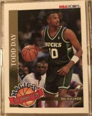 Todd Day #7 Basketball Cards 1992 Hoops Magic's All-Rookie Prices