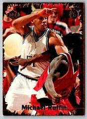 Michael Ruffin #RR-39 Basketball Cards 1999 Collector's Edge Rookie Rage Prices