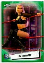 Liv Morgan [Green Refractor] Wrestling Cards 2021 Topps Chrome WWE Prices