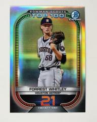 Forrest Whitley #BTP-21 Baseball Cards 2021 Bowman Scout’s Top 100 Prices