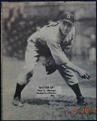 Van L. Mungo Baseball Cards 1934 Batter Up Prices