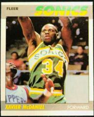 Xavier McDaniel Basketball Cards 1987 Fleer Prices