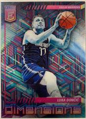 Luka Doncic Basketball Cards 2022 Panini Donruss Elite Dimensions Prices