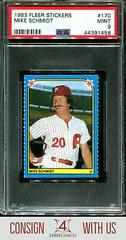Mike Schmidt #170 Baseball Cards 1983 Fleer Stickers Prices