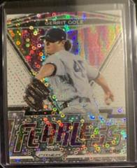 Gerrit Cole [White Donut Circles] #FR-18 Baseball Cards 2021 Panini Prizm Fearless Prices