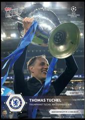 Thomas Tuchel #80 Soccer Cards 2020 Topps Now UEFA Champions League Prices