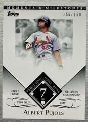 Albert Pujols Baseball Cards 2007 Topps Moments & Milestones Prices