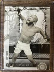 Demetrious Johnson [Black and White] #116 Ufc Cards 2015 Topps UFC Chronicles Prices
