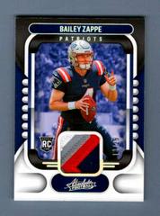 Bailey Zappe [Silver] #ARM-29 Football Cards 2022 Panini Absolute Rookie Materials Prices