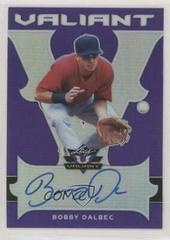 Bobby Dalbec [Autographs Purple] Baseball Cards 2018 Leaf Valiant Prices