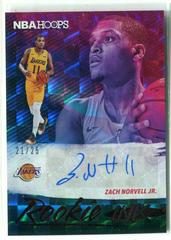 Zach Norvell Jr. [Red] #ZNJ Basketball Cards 2019 Panini Hoops Rookie Ink Autographs Prices