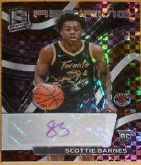 Scottie Barnes [Pink] #AA-SBN Basketball Cards 2021 Panini Spectra Aspiring Autographs Prices
