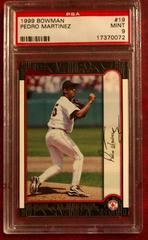 Pedro Martinez #19 Baseball Cards 1999 Bowman Prices