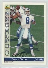 Troy Aikman #140 Football Cards 1993 Upper Deck Prices