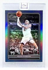 Allen Iverson [Blue] Basketball Cards 2021 Panini One and One Prices