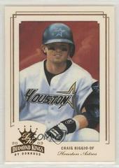 Craig Biggio #103 Baseball Cards 2003 Donruss Diamond Kings Prices