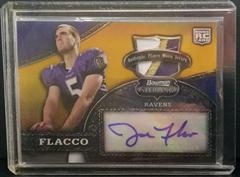 Joe Flacco [Jersey Autograph Gold Refractor] Football Cards 2008 Bowman Sterling Prices