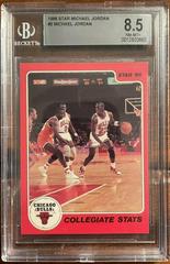 Collegiate Stats #2 Basketball Cards 1986 Star Michael Jordan Prices
