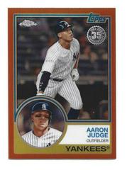 Aaron Judge [Orange] Baseball Cards 2018 Topps Chrome 1983 Prices