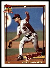 Atlee Hammaker Baseball Cards 1991 Topps Prices