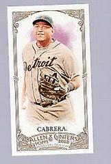 Miguel Cabrera [Mini] #3 Baseball Cards 2012 Topps Allen & Ginter Prices