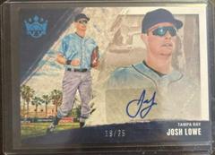Josh Lowe [Blue] #DKS-JL Baseball Cards 2022 Panini Diamond Kings DK Signatures Prices