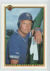 George Brett Baseball Cards 1990 Bowman Tiffany Prices