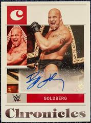 Goldberg [Red] Wrestling Cards 2022 Panini Chronicles WWE Signatures Prices