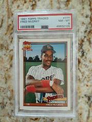 Fred McGriff #77T Baseball Cards 1991 Topps Traded Prices