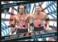 Bret 'Hit Man' Hart, Jim Neidhart [Sunburst] Wrestling Cards 2022 Panini Revolution WWE Prices
