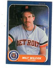 Milt Wilcox #243 Baseball Cards 1986 Fleer Prices