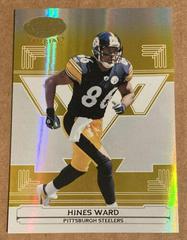 Hines Ward [Mirror Gold] Football Cards 2006 Leaf Certified Materials Prices