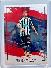 Miguel Almiron [Ruby] #116 Soccer Cards 2022 Panini Impeccable Premier League Prices