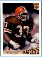 Leroy Hoard Football Cards 1992 Upper Deck Prices