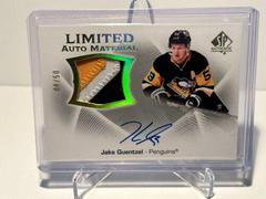 Jake Guentzel Hockey Cards 2021 SP Authentic Limited Auto Material Prices