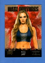 Anna Jay [Gold] Wrestling Cards 2021 Upper Deck AEW Main Features Prices