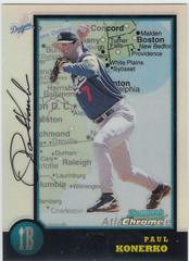 Paul Konerko [Refractor] #294 Baseball Cards 1998 Bowman Chrome International Prices