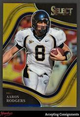 Aaron Rodgers [Gold] #126 Football Cards 2022 Panini Select Draft Picks Prices