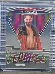 Seth Rollins #24 Wrestling Cards 2022 Panini Prizm WWE Fearless Prices