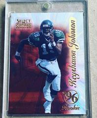 Keyshawn Johnson [Premium Stock Mirror Red] #105 Football Cards 1996 Select Certified Prices