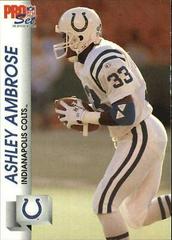 Ashley Ambrose #519 Football Cards 1992 Pro Set Prices