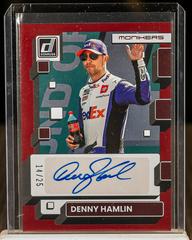 Denny Hamlin [Red] #M-DH Racing Cards 2023 Panini Donruss NASCAR Monikers Autographs Prices