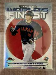Shohei Ohtani Baseball Cards 2023 Topps Finest 2000 World's Prices