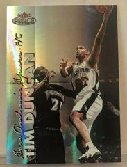 Tim Duncan [Forcefield] Basketball Cards 1999 Fleer Force Prices