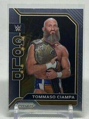 Tommaso Ciampa #4 Wrestling Cards 2022 Panini Prizm WWE Gold Prices